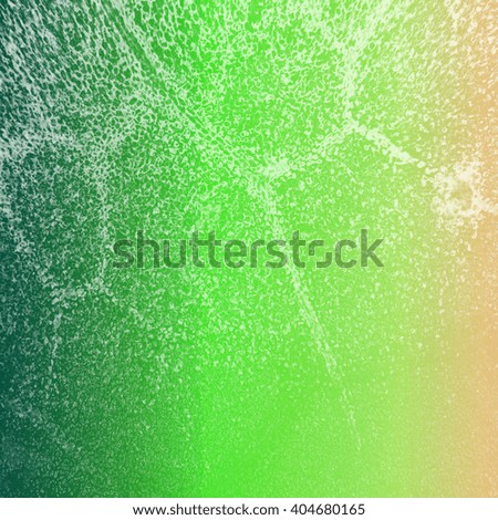 Abstract background image of white color pattern of leaf line screen on Bright gradient green tone background.