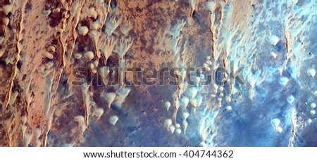 Spring has arrived, the seeds fly, abstract photography of the deserts of Africa from the air. aerial view of desert landscapes, Genre: Abstract Naturalism, from the abstract to the figurative, 