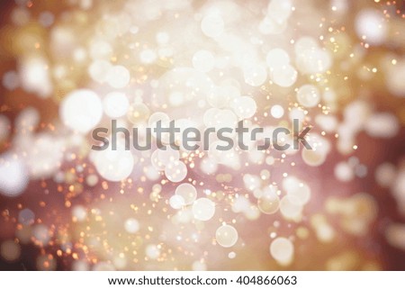 abstract blurred and silver glittering shine bulbs lights background