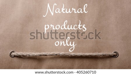 material design natural organic background with place for text