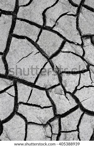 clay cracked ground texture for background