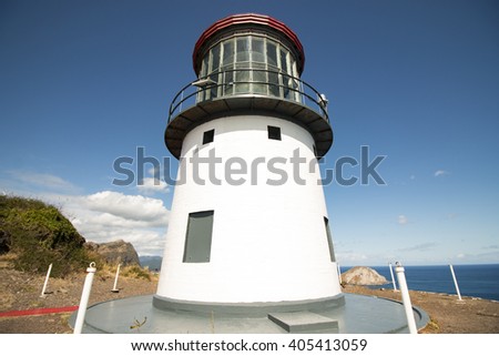 Makapu'u Lighthouse Royalty-Free Stock Photo #405413059