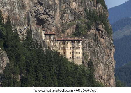 Sumela Monastery, Trabzon, Turkey.