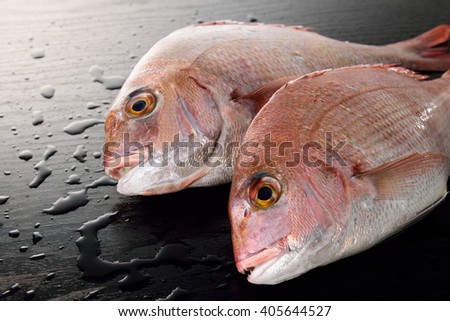 japanese red sea bream Royalty-Free Stock Photo #405644527