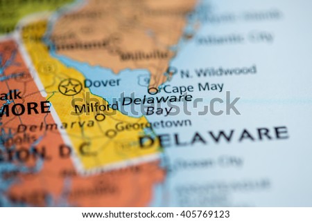 Delaware Bay. Delaware. USA Royalty-Free Stock Photo #405769123