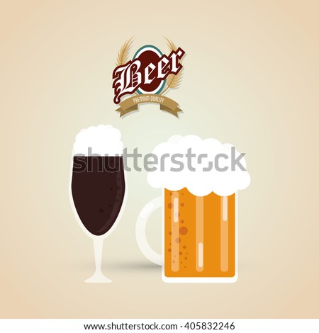 Beer icon design , vector illustration