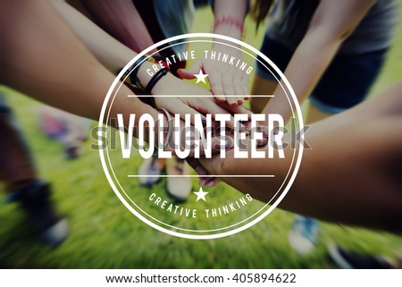 Volunteer Aid Charity Support Volunteering Concept
