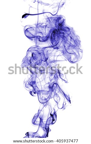 Colored smoke isolated on white background. Collection backgrounds colored smoke on a white background. Abstract background