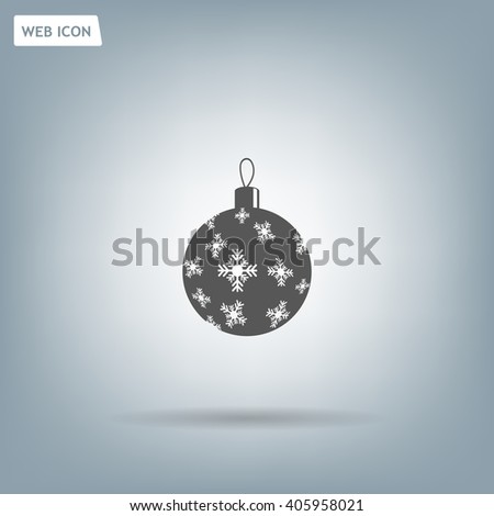 vector christmas ball