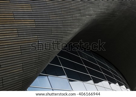 Abstract Architecture Curve Royalty-Free Stock Photo #406166944