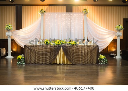 Wedding Decoration Royalty-Free Stock Photo #406177408