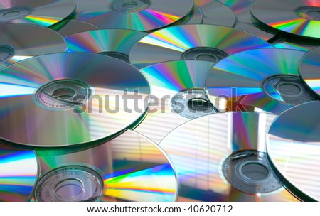 CD and DVD texture