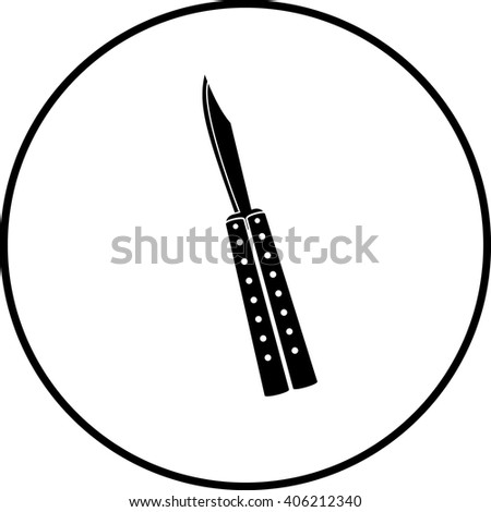 butterfly knife symbol
