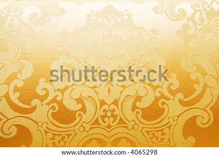 Abstract floral fabric pattern