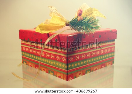 Christmas toys, Christmas decorations , Christmas box