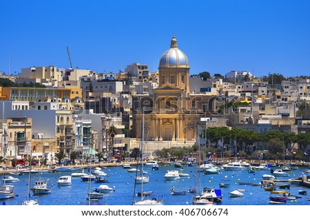  View of St. Joseph Church,Kalkara, Malta
