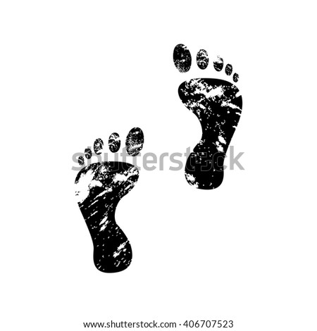Footprints Royalty-Free Stock Photo #406707523