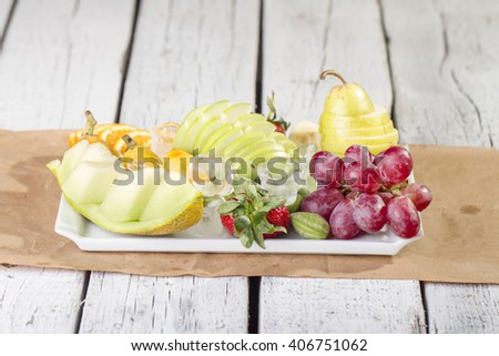 Fruit plate
