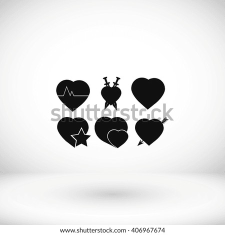 hearts icons 