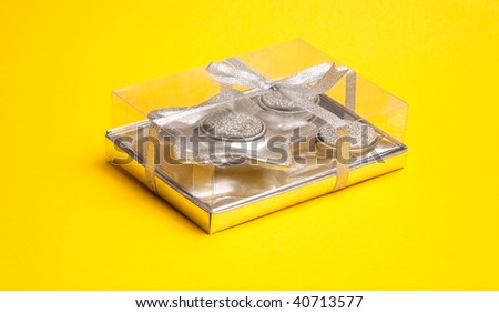 Gift box with candles