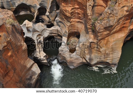 Bourke's Luck Potholes,Blyde river canyon,South Africa