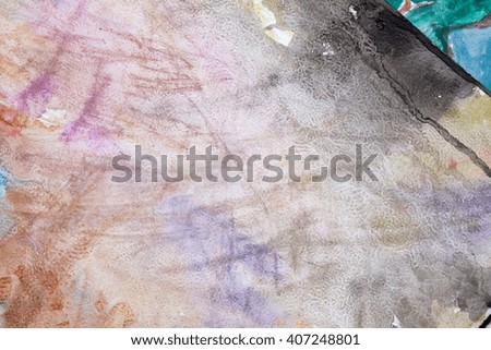 Designed grunge paper texture. Billboard surface. Old grunge wall texture. Scratched background