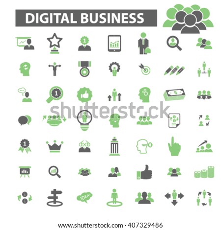 digital marketing icons
