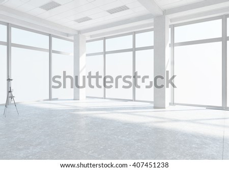 White office interior
