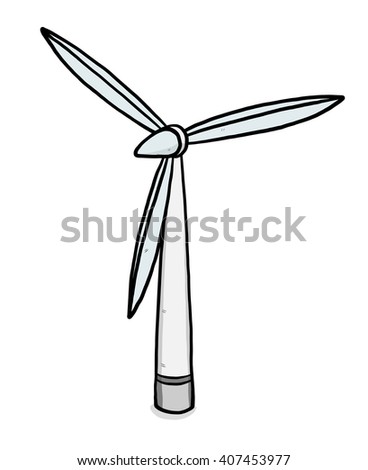 wine turbine / cartoon vector and illustration, hand drawn style, isolated on white background.