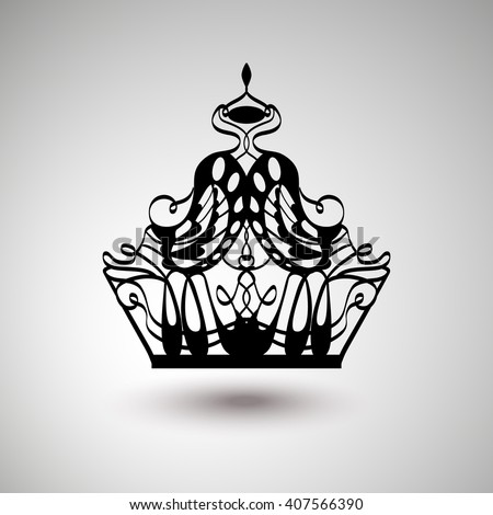 Crown icon. Vector
