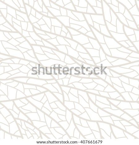 Vector seamless pattern. Irregular abstract grid texture. Free hand drawn trellis. Royalty-Free Stock Photo #407661679