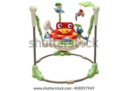 baby jumper. isolate Royalty-Free Stock Photo #408097969