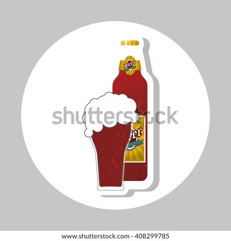 Beer icon design , vector illustration