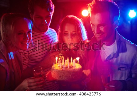 Celebrating birthday