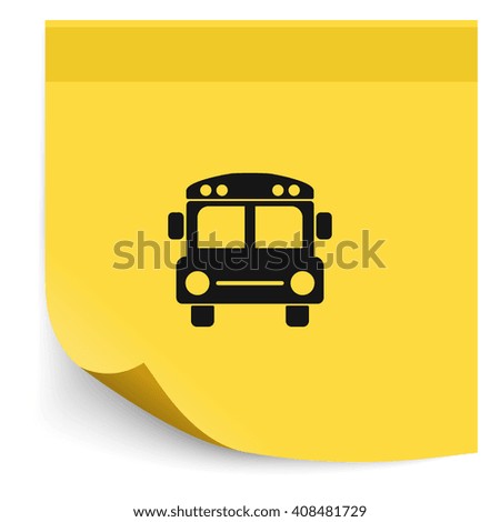 School bus icon.
