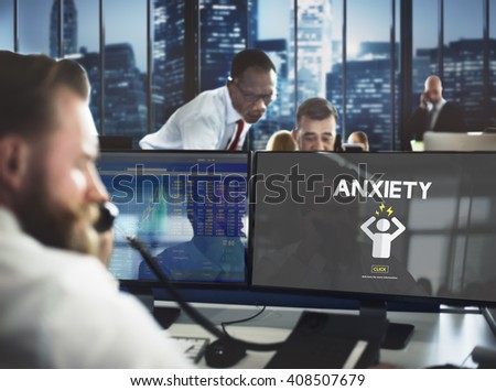 Anxiety Angst Disorder Stress Tension Concept