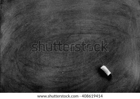Chalk rubbed out on blackboard for background
