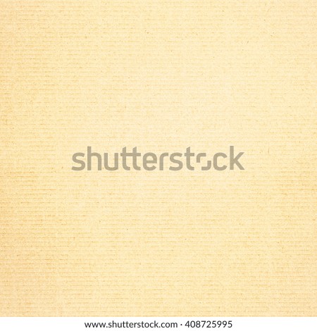 Texture of light brown cardboard
