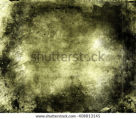 Beautiful abstract watercolor background, vintage grunge texture with faded central area for your text or picture