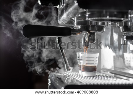 Coffee house for coffee lovers. Royalty-Free Stock Photo #409008808