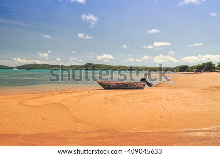 Thursday island beach in the Torres Strait Royalty-Free Stock Photo #409045633