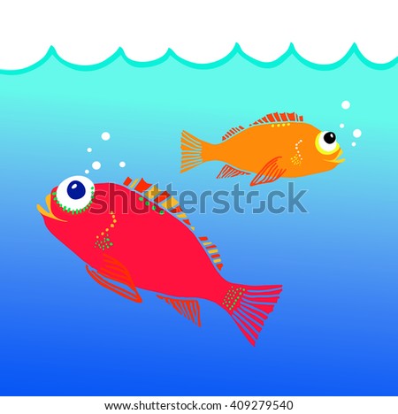TROPICAL FISH VECTOR