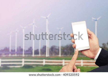 smart phone find clean energy 