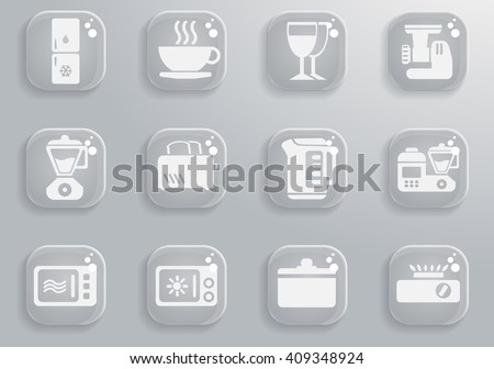 Kitchen Utensils  simply symbols for web and user interface