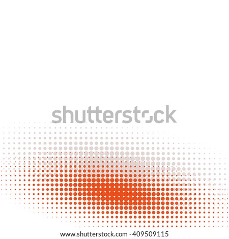 Abstract  halftone effect vector background. Dotted pattern.