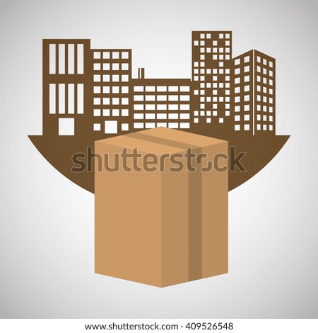 Flat illustration of free delivery design , editable vector