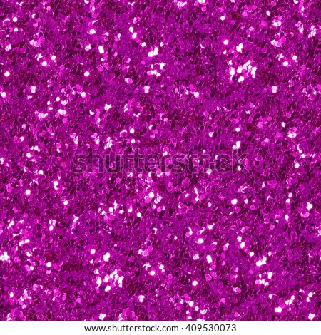 Purple glitter, deteil photo. Seamless square texture.