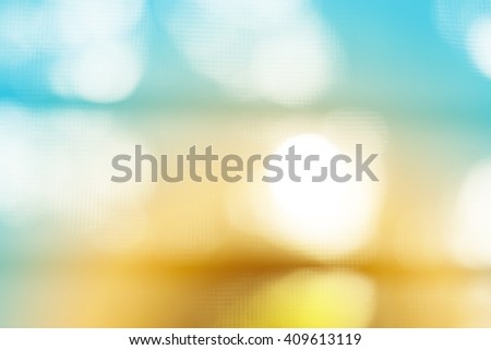 Colorful abstract nature bokeh for background. Soft color bokeh wallpaper.