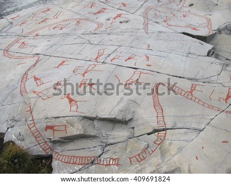Alta Prehistorical Rock Carvings, Alta, Norway