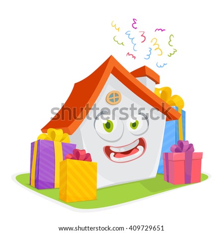 cartoon character mascot Sweet Home and Gifts